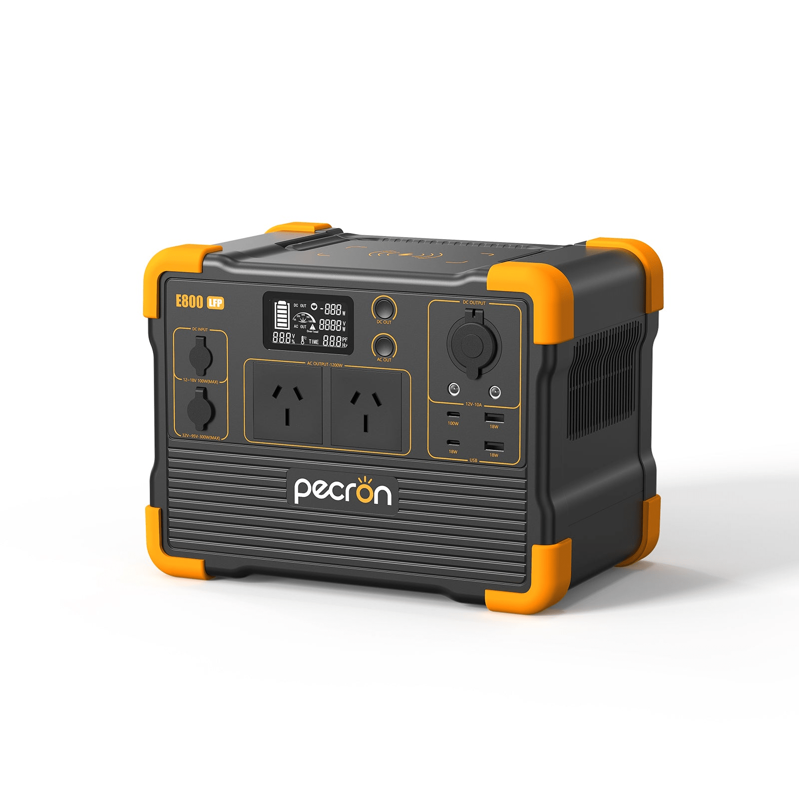 Pecron E800LFP Portable Power Station | 1200W 768Wh - Cap Rouge