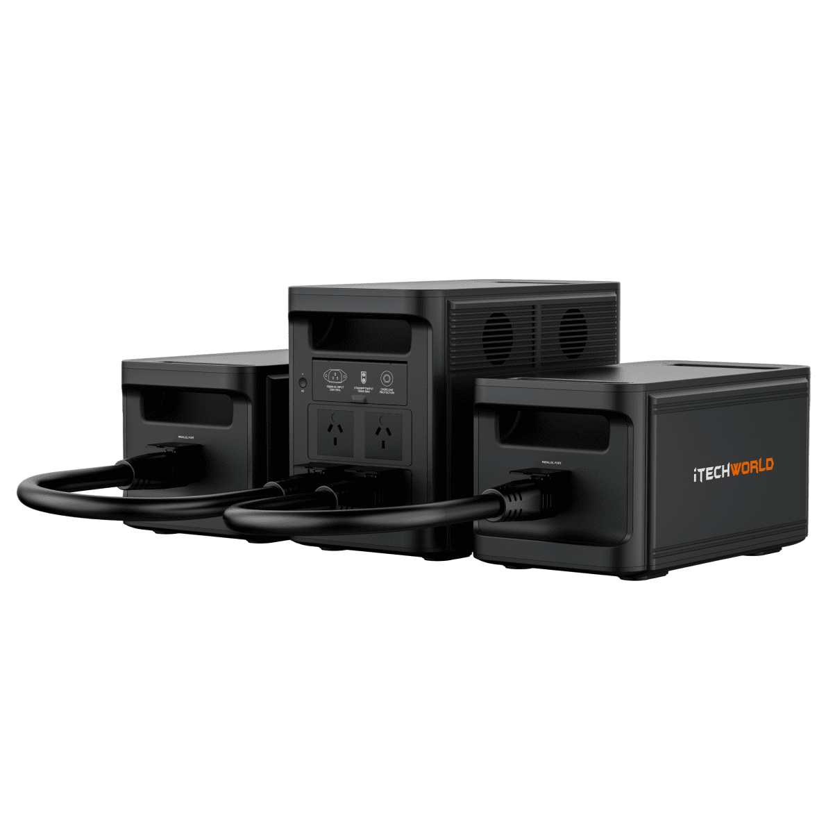 PS1800 PRO | Portable Lithium Power Station | + EB1536 Expansion Battery Kit - Cap Rouge