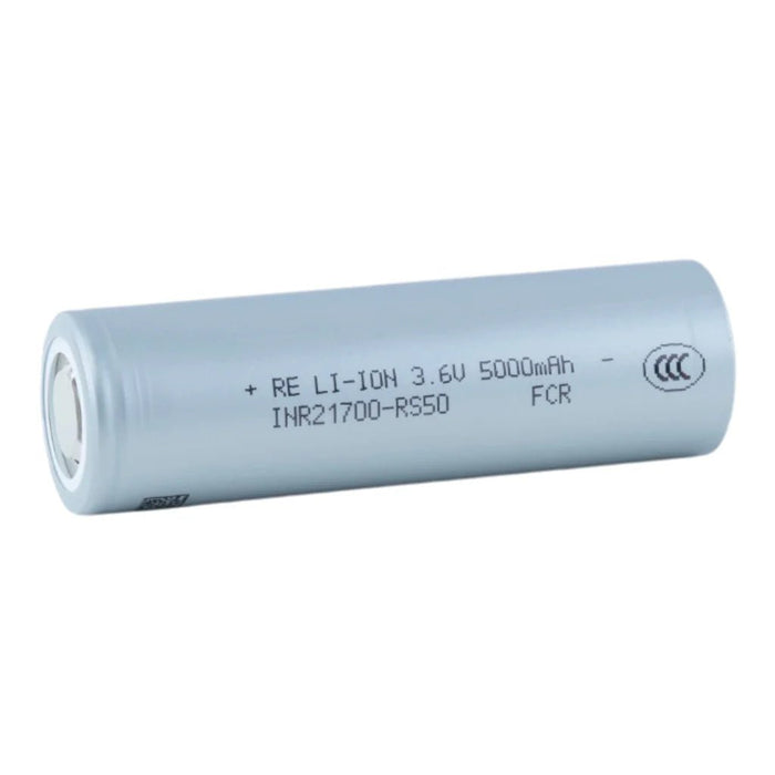Reliance RS50 21700 5000mAh 70A Tabless Battery - Cap Rouge