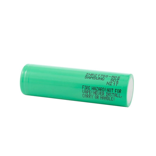 Samsung 50S 21700 5000mAh 25A Button Top Battery - Cap Rouge