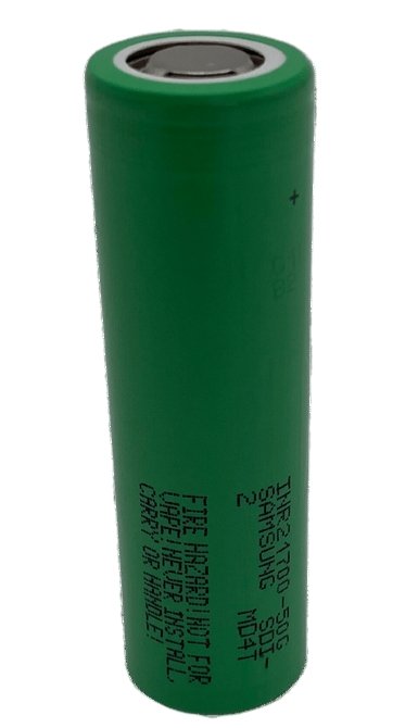 Samsung 50S INR21700 - 50S 5000mAh 21700 Lithium - ion Cell CP50S - 1 - Cap Rouge