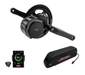 Street Legal Bafang 36V 250W BBS01B Mid Drive eBike Conversion Kit 68-73mm With Samsung Battery EN15194 - Cap Rouge
