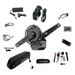 Street Legal CYC Photon Gen 2 Mid Drive eBike Conversion Kit 68 - 83mm With 14AH Samsung Battery - Cap Rouge