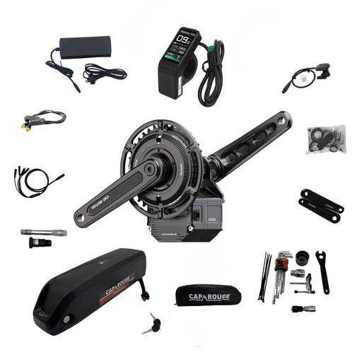 Street Legal CYC Photon Gen 2 Mid Drive eBike Conversion Kit With Samsung Battery + Charger EN15194 - Cap Rouge