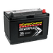 Supercharge 720CCA SILVERPLUS Car Battery SMFN70ZZLX - Cap Rouge