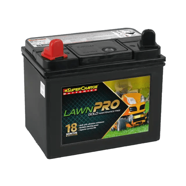 SuperCharge Gold Plus 350CCA Lawn Care Battery MFU1 - Cap Rouge
