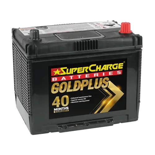 SuperCharge MF80D26L 12V 750CCA GoldPlus Truck Battery - Cap Rouge