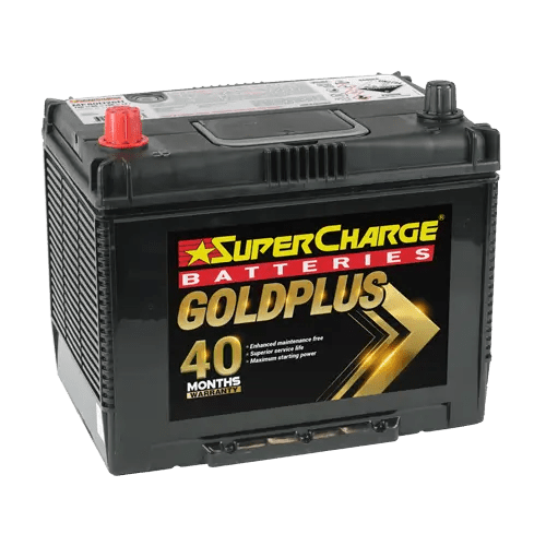 SuperCharge MF80D26R 12V 750CCA GoldPlus Truck Battery - Cap Rouge
