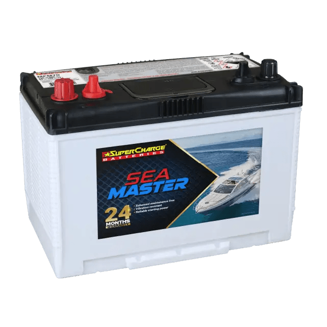 SuperCharge SeaMaster Gold 12V 720CCA 160RC 85AH Battery - MFM70 - Cap Rouge