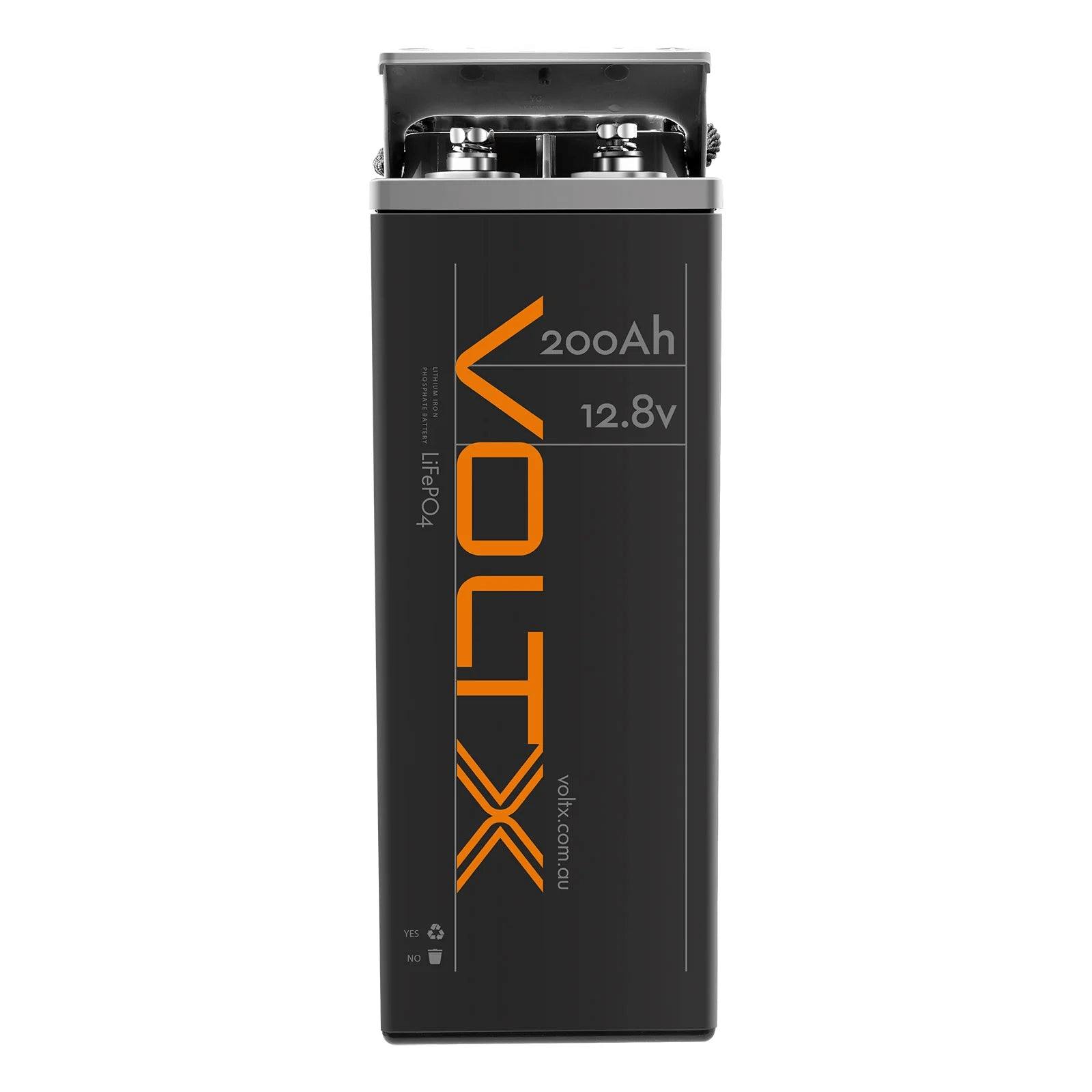 VoltX 12V 200Ah Slim Lithium Battery - Cap Rouge