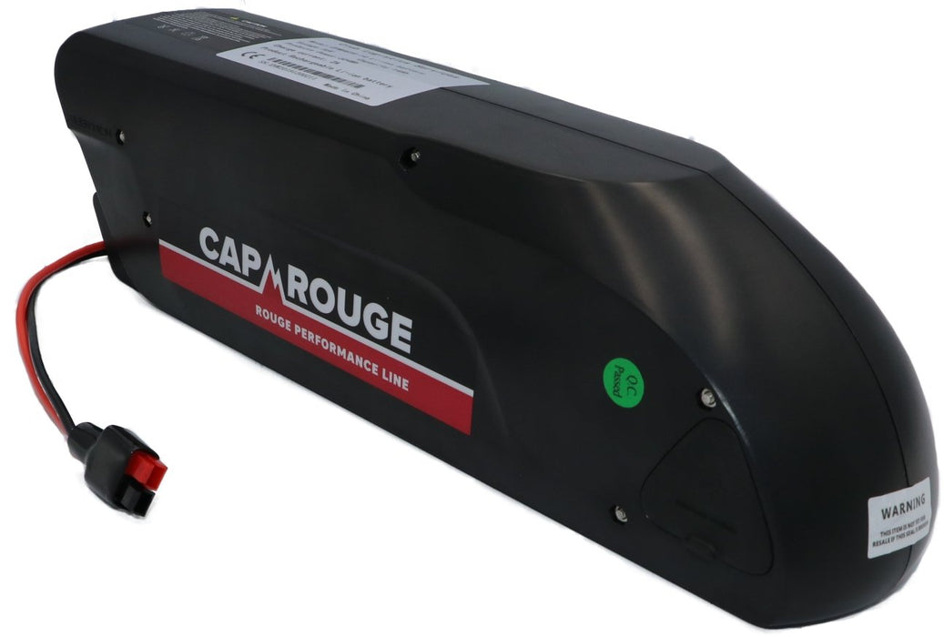 36V 12Ah / 432Wh Tiger Shark Downtube BAK eBike Battery CPWHB36-12 - Cap Rouge