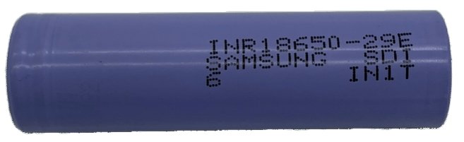 Samsung 29E INR18650-29E Lithium-ion Cell CP29E-1 - Cap Rouge