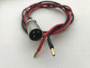 Universal Test Cable Round 3MM Bullet Connector - Cap Rouge
